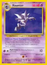 Reference image of Haunter, Legendary Collection