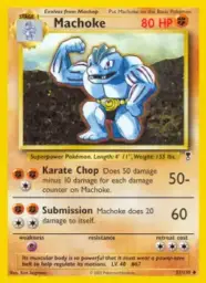 Reference image of Machoke, Legendary Collection