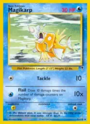 Reference image of Magikarp, Legendary Collection