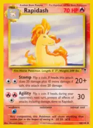 Reference image of Rapidash, Legendary Collection