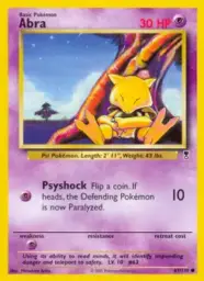 Reference image of Abra, Legendary Collection