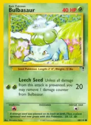 Reference image of Bulbasaur, Legendary Collection