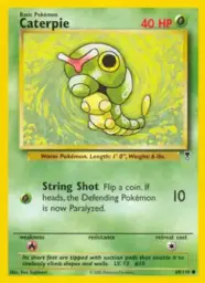 Reference image of Caterpie, Legendary Collection
