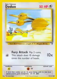 Reference image of Doduo, Legendary Collection