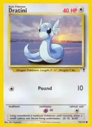 Reference image of Dratini, Legendary Collection