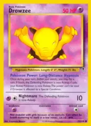 Reference image of Drowzee, Legendary Collection