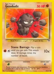 Reference image of Geodude, Legendary Collection