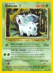 Reference image of Nidoran♀, Legendary Collection