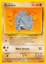 Reference image of Rhyhorn, Legendary Collection