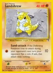 Reference image of Sandshrew, Legendary Collection