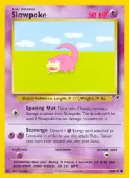 Reference image of Slowpoke, Legendary Collection