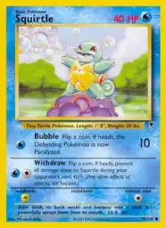 Reference image of Squirtle, Legendary Collection