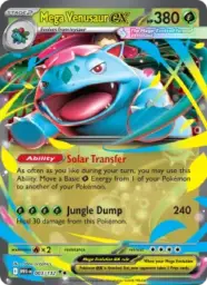 Reference image of Mega Venusaur ex, Mega Evolution