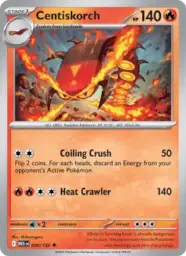 Reference image of Centiskorch, Mega Evolution
