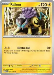 Reference image of Raikou, Mega Evolution