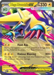 Reference image of Mega Manectric ex, Mega Evolution