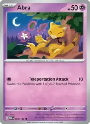 Reference image of Abra, Mega Evolution