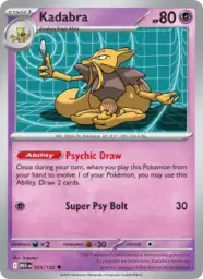 Reference image of Kadabra, Mega Evolution