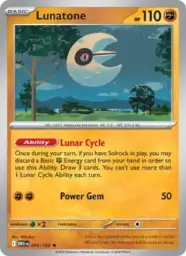 Reference image of Lunatone, Mega Evolution