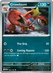 Reference image of Crawdaunt, Mega Evolution