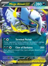 Reference image of Mega Absol ex, Mega Evolution