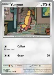 Reference image of Yungoos, Mega Evolution
