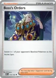 Reference image of Boss's Orders, Mega Evolution