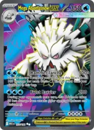 Reference image of Mega Abomasnow ex, Mega Evolution