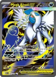 Reference image of Mega Absol ex, Mega Evolution