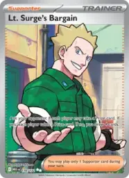 Reference image of Lt. Surge's Bargain, Mega Evolution
