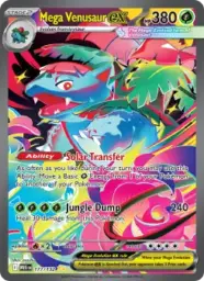 Reference image of Mega Venusaur ex, Mega Evolution