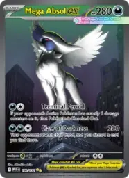 Reference image of Mega Absol ex, Mega Evolution