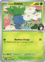 Reference image of Erika's Oddish, Ascended Heroes