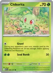 Reference image of Chikorita, Ascended Heroes