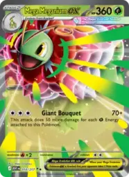 Reference image of Mega Meganium ex, Ascended Heroes