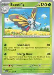 Reference image of Beautifly, Ascended Heroes