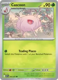 Reference image of Cascoon, Ascended Heroes