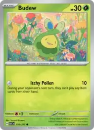 Reference image of Budew, Ascended Heroes