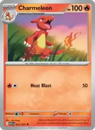 Reference image of Charmeleon, Ascended Heroes