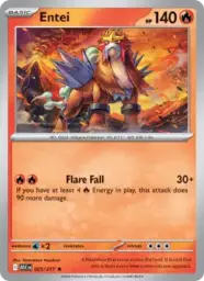Reference image of Entei, Ascended Heroes