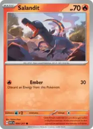 Reference image of Salandit, Ascended Heroes