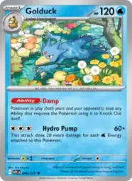 Reference image of Golduck, Ascended Heroes