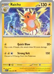 Reference image of Raichu, Ascended Heroes