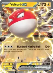 Reference image of Voltorb ex, Ascended Heroes