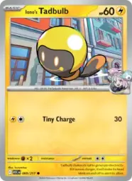 Reference image of Iono's Tadbulb, Ascended Heroes