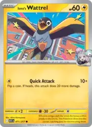 Reference image of Iono's Wattrel, Ascended Heroes