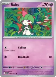 Reference image of Ralts, Ascended Heroes