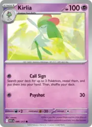 Reference image of Kirlia, Ascended Heroes