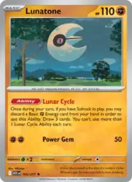 Reference image of Lunatone, Ascended Heroes
