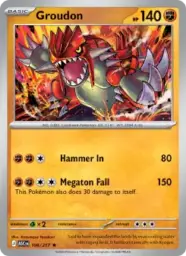 Reference image of Groudon, Ascended Heroes